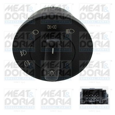 Przełącznik, światła główne MEAT & DORIA 23861