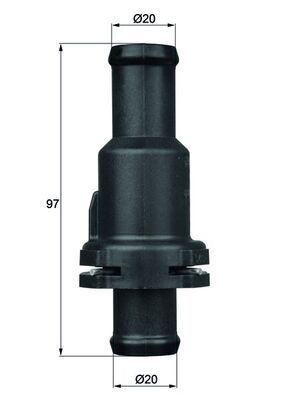 Termostat, płyn chłodzący MAHLE TH575