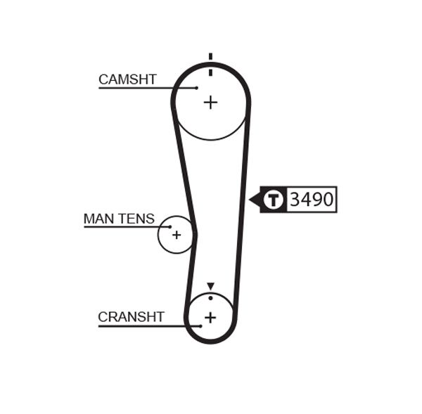 Pasek rozrządu GATES 5637XS
