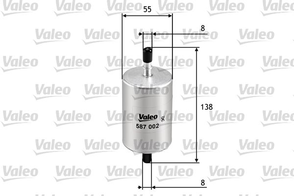 Filtr paliwa VALEO 587002