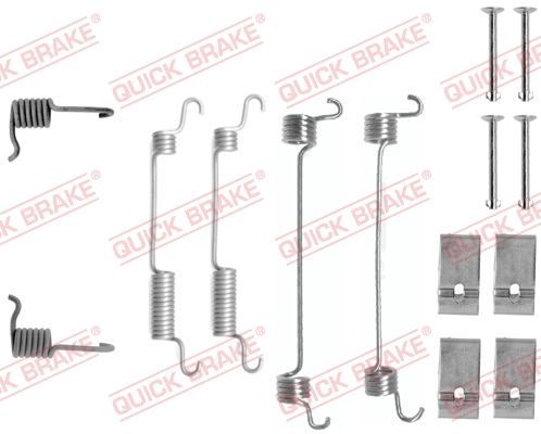Zestaw akcesoriów, szczęki hamulcowe QUICK BRAKE 105-0735