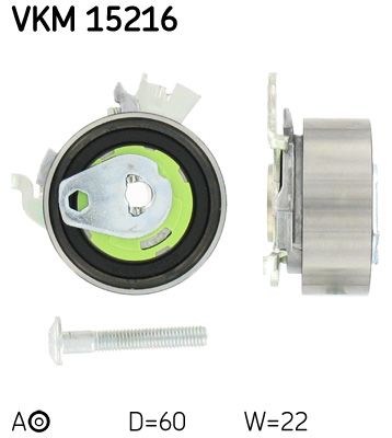 Rolka napinacza, pasek rozrządu SKF VKM 15216