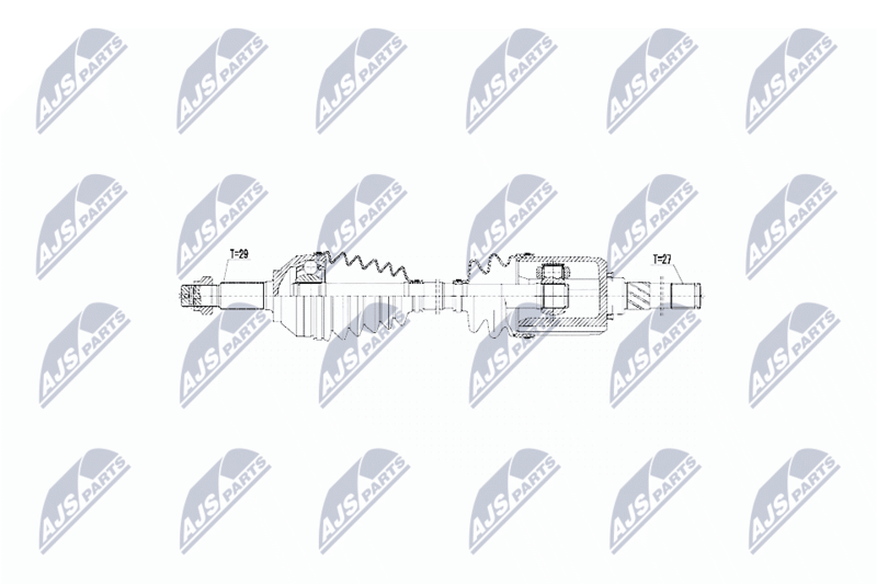 Wał napędowy NTY NPW-NS-055