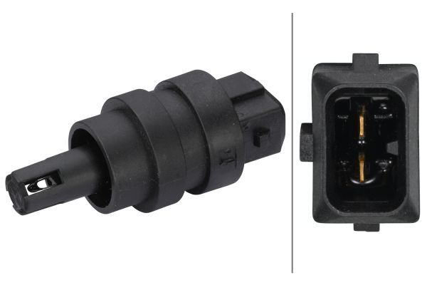Czujnik, temperatura powietrza dolotowego HELLA 6pt 009 109-281