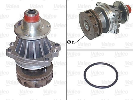 Pompa wody, chłodzenie silnika VALEO 506289