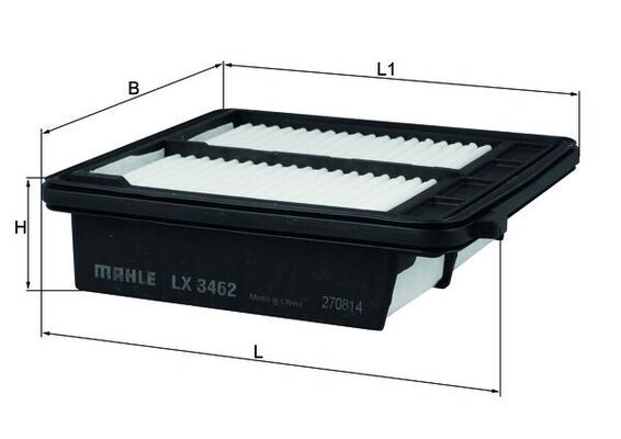 Filtr powietrza KNECHT LX 3462