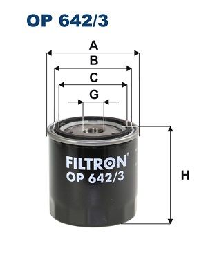 Filtr oleju FILTRON op 642/3