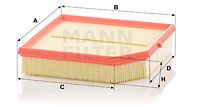 Filtr powietrza MANN-FILTER C 24 051