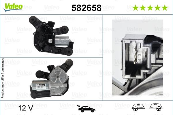 Silnik wycieraczek VALEO 582658