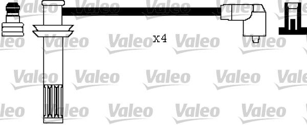 Zestaw przewodów zapłonowych VALEO 346528