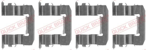 Zestaw akcesoriów, klocki hamulcowe QUICK BRAKE 109-1184