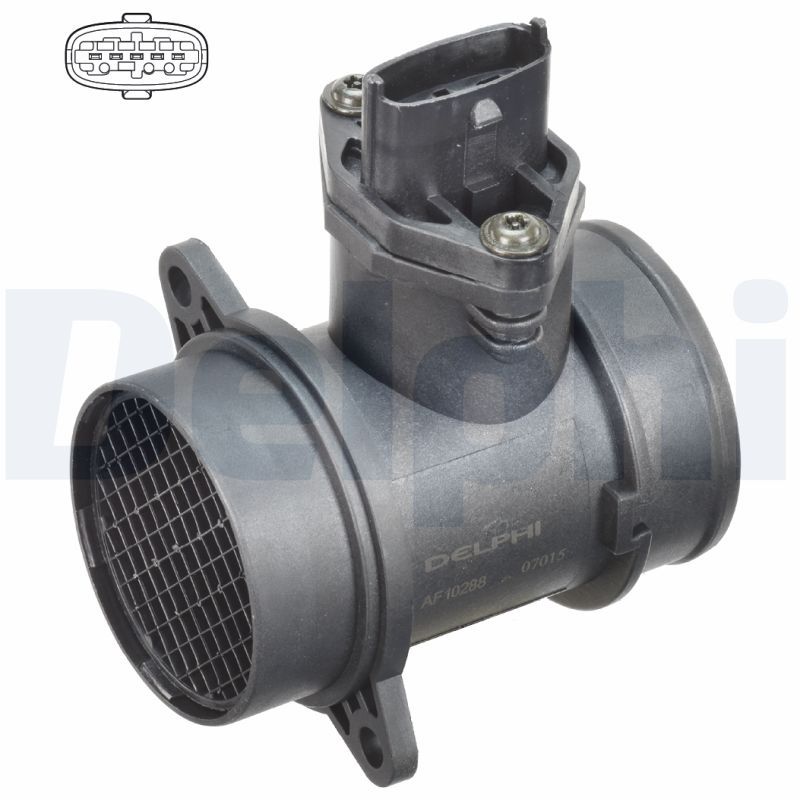 Przepływomierz masowy powietrza DELPHI af10288-12b1