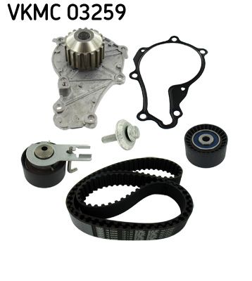 Pompa wody + zestaw paska rozrządu SKF VKMC 03259
