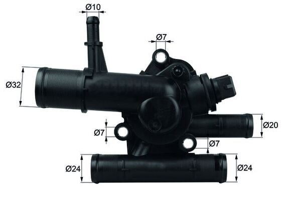 Termostat, płyn chłodzący MAHLE TI21783