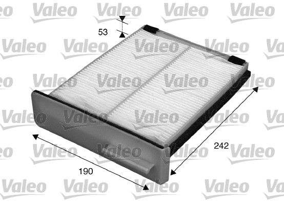 Filtr, wentylacja przestrzeni pasażerskiej VALEO 715599