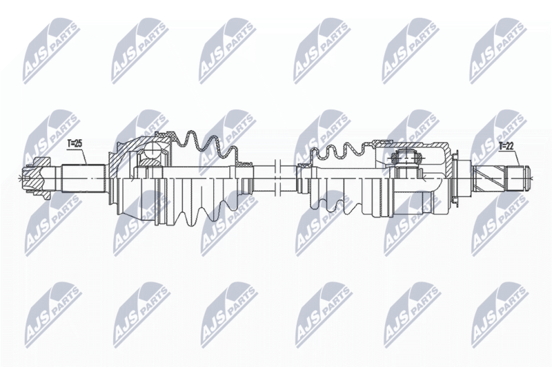 Wał napędowy NTY NPW-PL-097