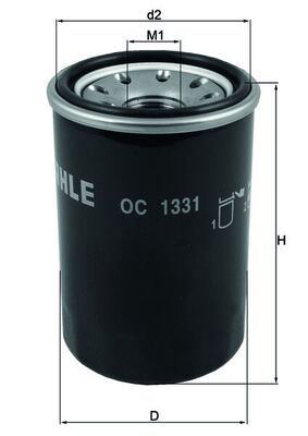 Filtr oleju KNECHT OC 1331
