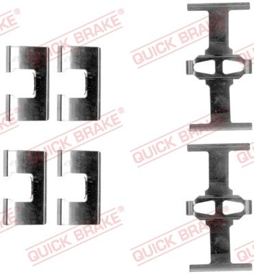 Zestaw akcesoriów, klocki hamulcowe QUICK BRAKE 109-1203