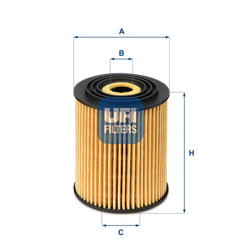 Filtr oleju UFI 25.034.00