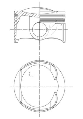 Tłok MAHLE 028PI00156000