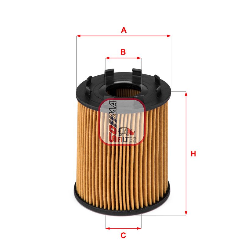 Filtr oleju SOFIMA S 5043 PE