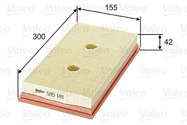 Filtr powietrza VALEO 585148
