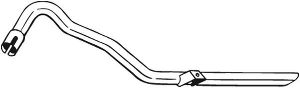 Rura wydechowa BOSAL 801-185