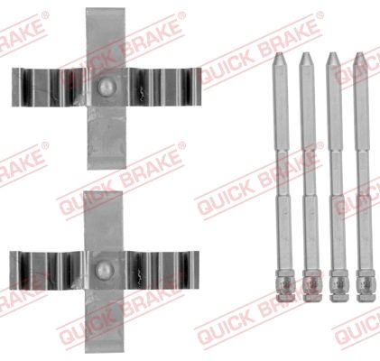 Zestaw akcesoriów, klocki hamulcowe QUICK BRAKE 109-1801