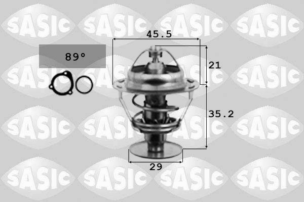 Termostat, płyn chłodzący SASIC 3381211