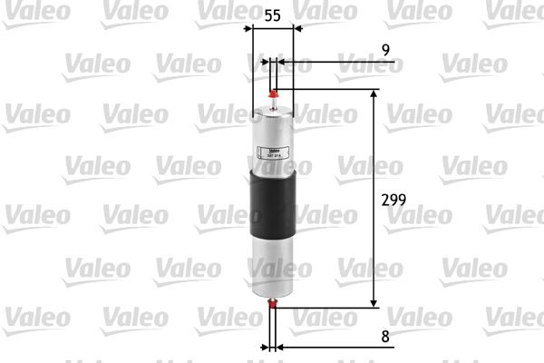 Filtr paliwa VALEO 587014