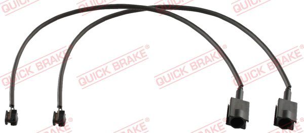 Styk ostrzegawczy, zużycie okładzin hamulcowych QUICK BRAKE WS 0433 A