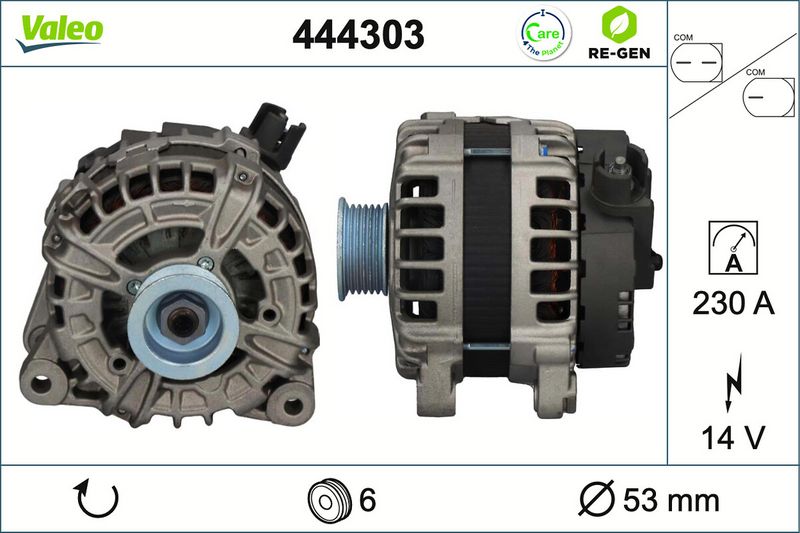 Alternator VALEO 444303