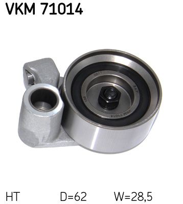 Rolka napinacza, pasek rozrządu SKF VKM 71014