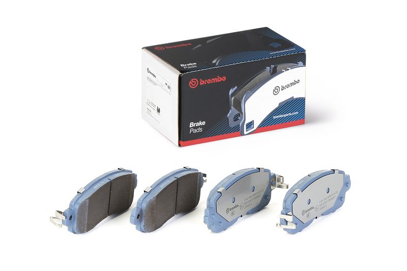 Zestaw klocków hamulcowych, hamulce tarczowe BREMBO P 56 104E