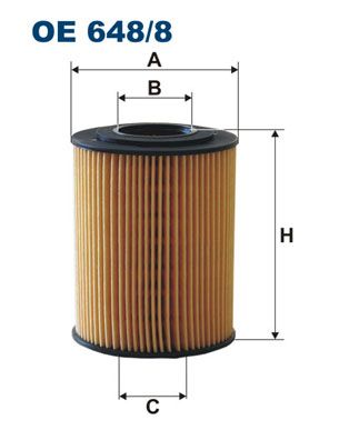 Filtr oleju FILTRON oe 648/8