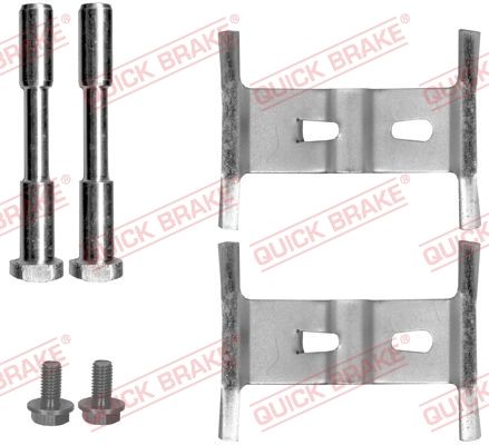 Zestaw akcesoriów, klocki hamulcowe QUICK BRAKE 109-1658