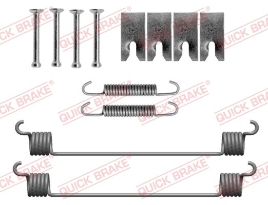 Zestaw akcesoriów, szczęki hamulcowe QUICK BRAKE 105-0056