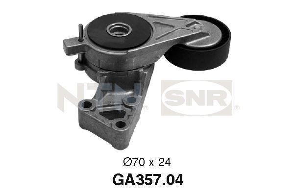 Rolka napinacza, pasek klinowy wielorowkowy SNR GA357.04
