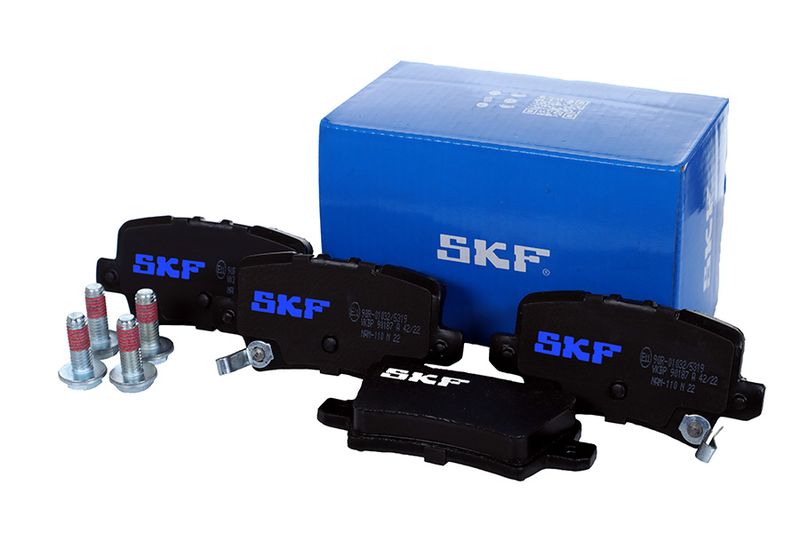 Zestaw klocków hamulcowych, hamulce tarczowe SKF VKBP90187A