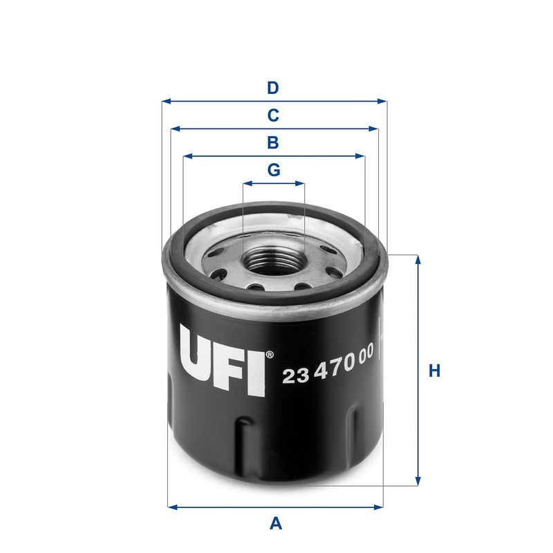 Filtr oleju UFI 23.470.00