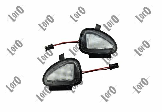 Oświetlenie podłoża wokół samochodu, lusterko zewnętrzne ABAKUS L53-420-0001LED