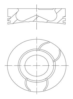 Tłok MAHLE 021PI00123002