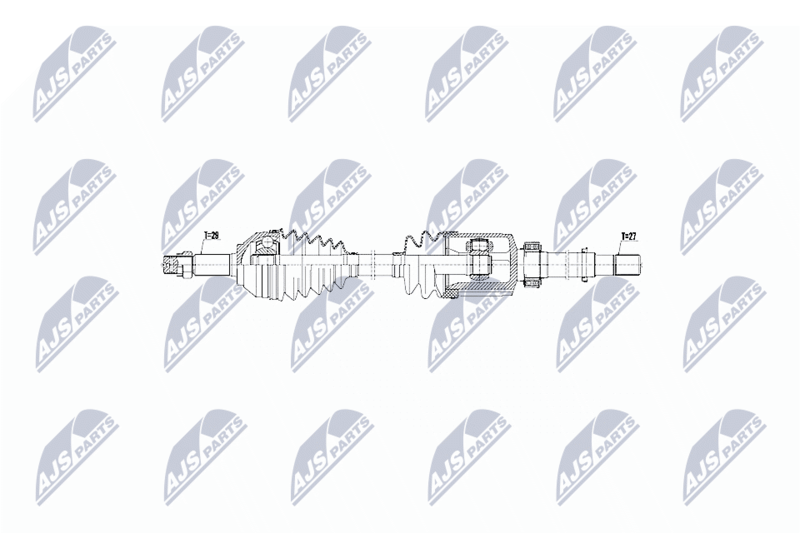 Wał napędowy NTY NPW-NS-056