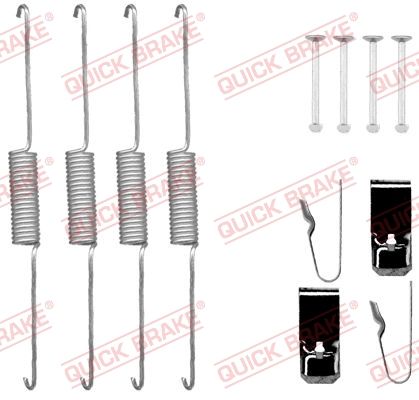 Zestaw akcesoriów, szczęki hamulcowe QUICK BRAKE 105-0725