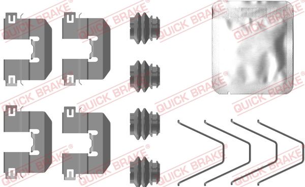 Zestaw akcesoriów, klocki hamulcowe QUICK BRAKE 109-0100