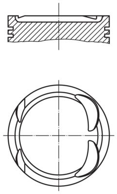 Tłok MAHLE 021 PI 00117 000