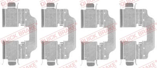 Zestaw akcesoriów, klocki hamulcowe QUICK BRAKE 109-1773