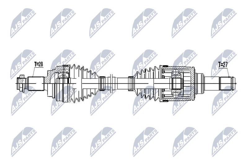 Wał napędowy NTY NPW-BM-053