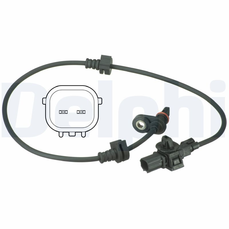 Czujnik, prędkość obrotowa koła DELPHI SS20582