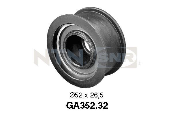 Rolka napinacza, pasek klinowy wielorowkowy SNR GA352.32